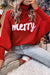 Red Merry Christmas Turtleneck Sweater