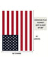 American Pride Patriotic Flag Fleece Blanket 150*200cm