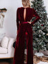 Velvet Jumpsuit for Special Occasions: Make a Statement