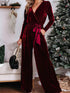 Velvet Jumpsuit for Special Occasions: Make a Statement