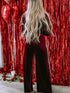 Velvet Jumpsuit for Special Occasions: Make a Statement