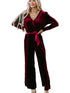 Velvet Jumpsuit for Special Occasions: Make a Statement