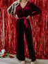 Velvet Jumpsuit for Special Occasions: Make a Statement