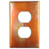 Cobre flameado - 1 placa de pared dúplex