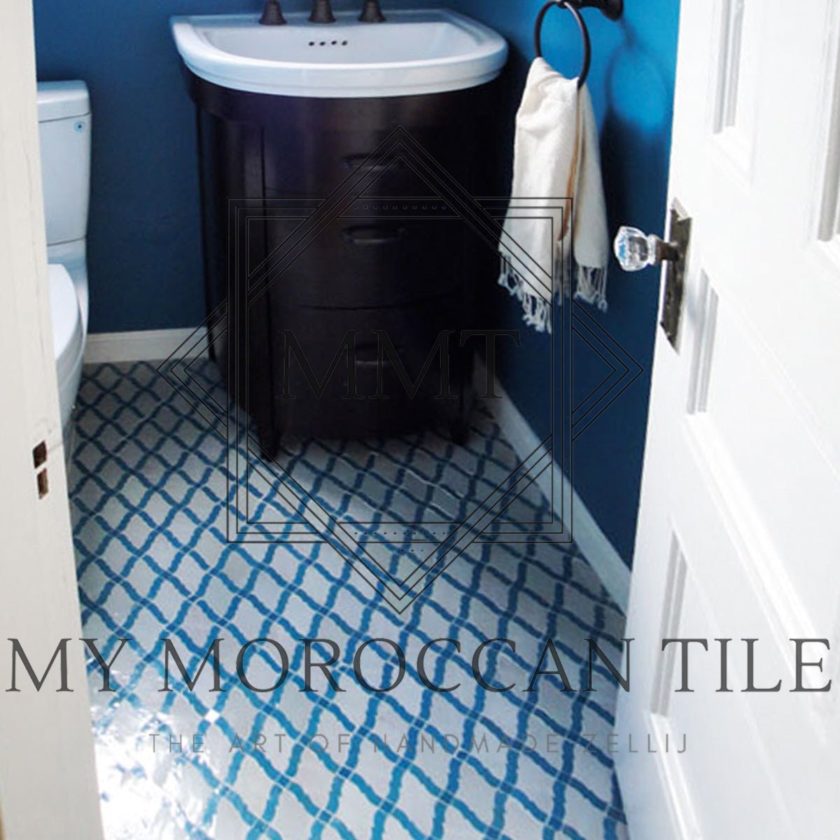 Fleur De Lis Mosaic Tile