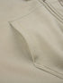 Relaxed Fit Zip-Up Hoodie with Pocket