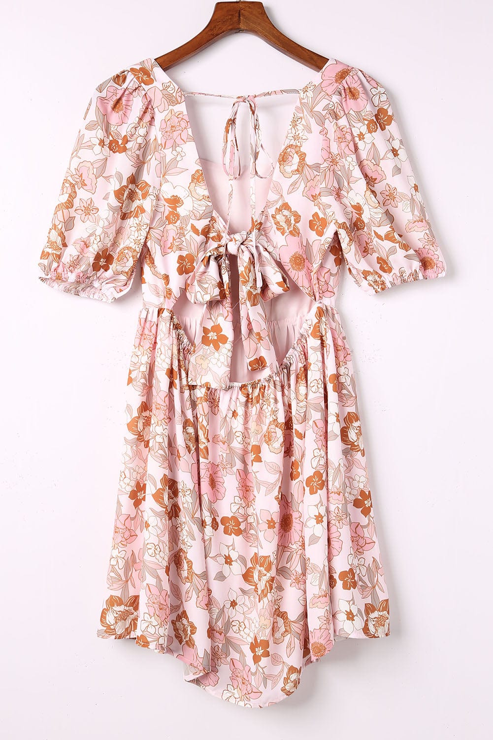 Romantic Plus Size Floral Dress