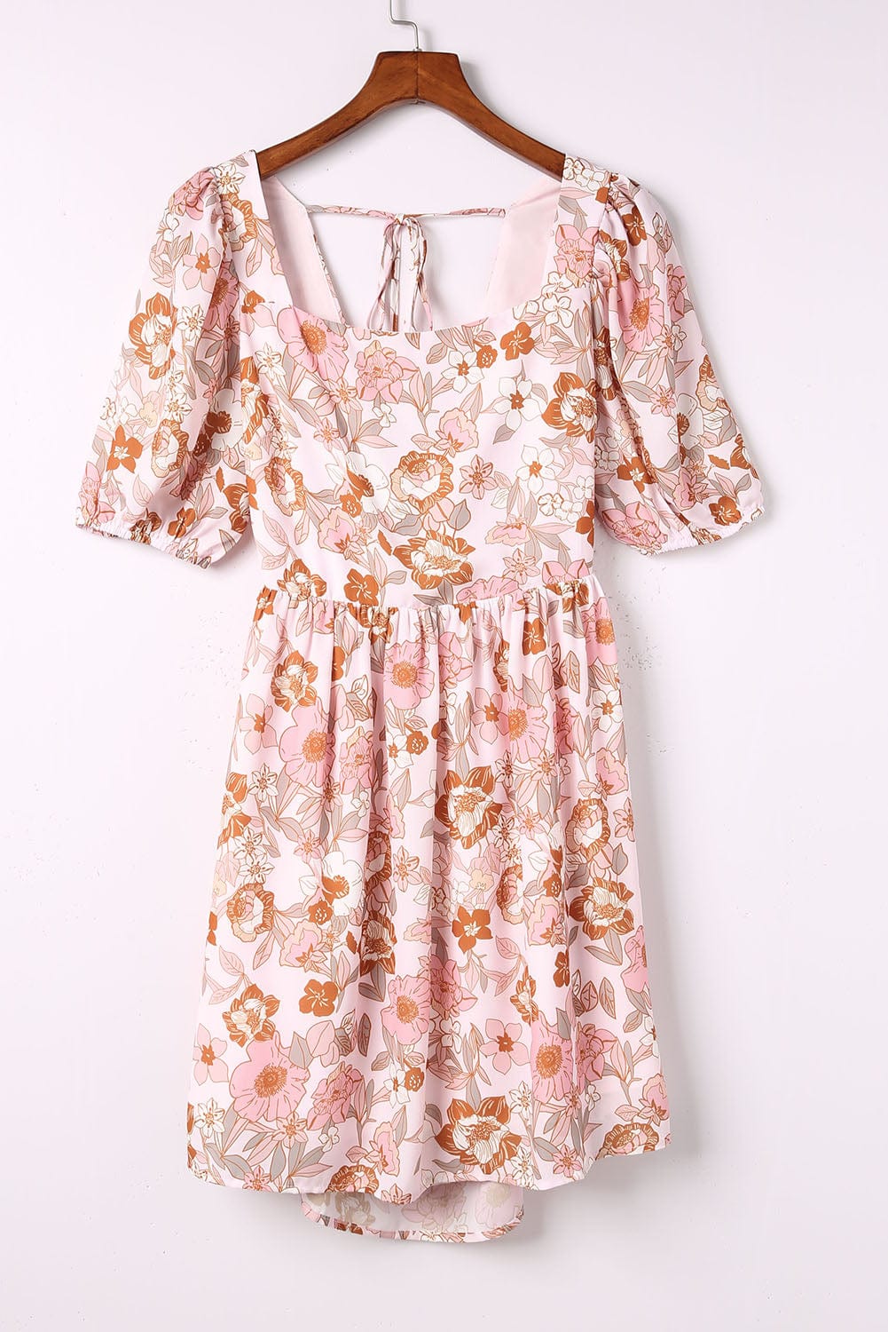 Romantic Plus Size Floral Dress