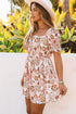 Romantic Plus Size Floral Dress