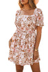 Romantic Plus Size Floral Dress