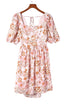Romantic Plus Size Floral Dress