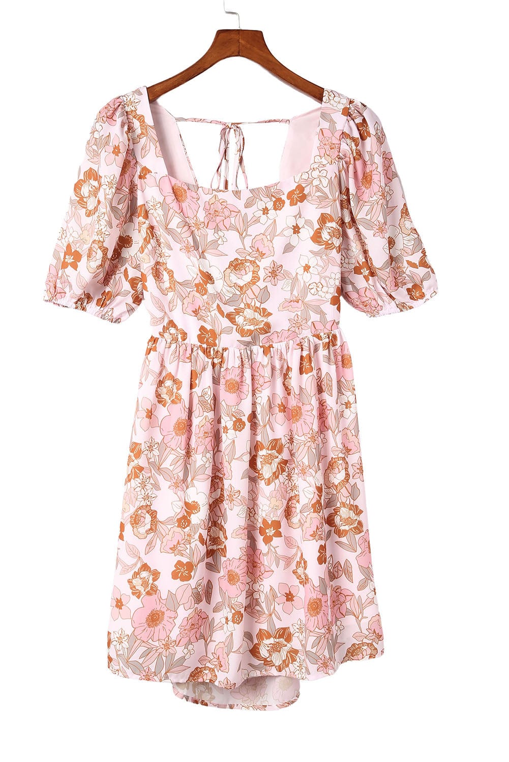 Plus Size Fit and Flare Floral Dress