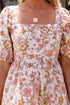 Romantic Plus Size Floral Dress