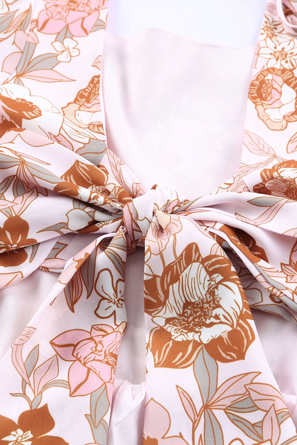 Romantic Plus Size Floral Dress