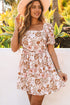 Romantic Plus Size Floral Dress