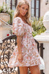 Romantic Plus Size Floral Dress