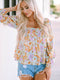 Pretty in Pastels Floral Top