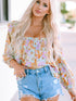 Pretty in Pastels Floral Top