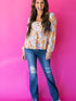 Pretty in Pastels Floral Top