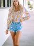 Pretty in Pastels Floral Top