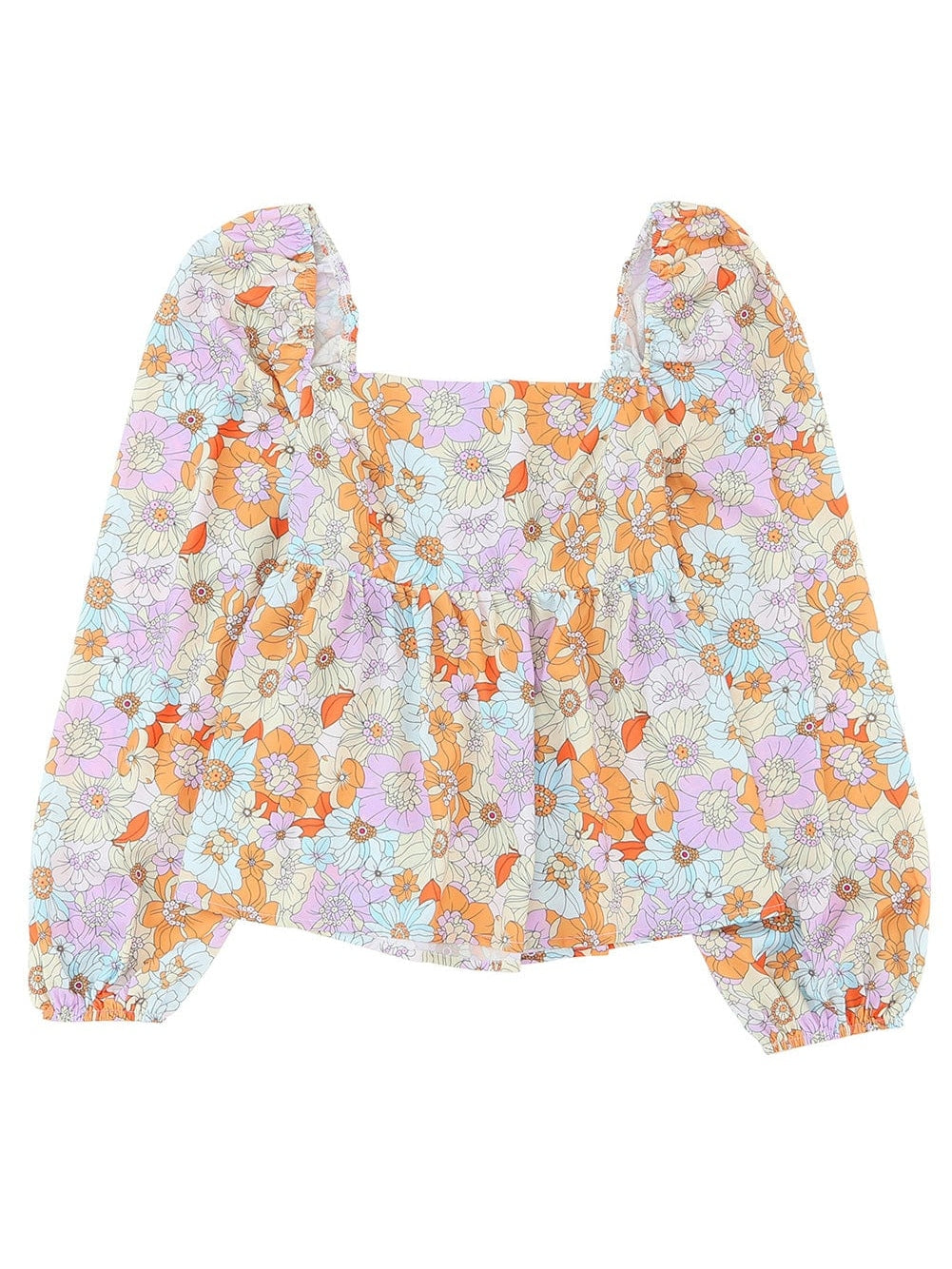 Pretty in Pastels Floral Top