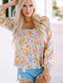 Pretty in Pastels Floral Top
