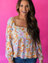 Pretty in Pastels Floral Top