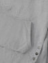 Long-Sleeve Corduroy Button-Down Shirt with Houndstooth