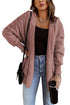 Long-Sleeve Corduroy Button-Down Shirt with Houndstooth