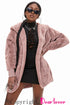 Textured Corduroy and Houndstooth Blend Shirt Jacket
