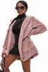 Long-Sleeve Corduroy Button-Down Shirt with Houndstooth