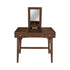 Tocador de dormitorio Flynn, nogal