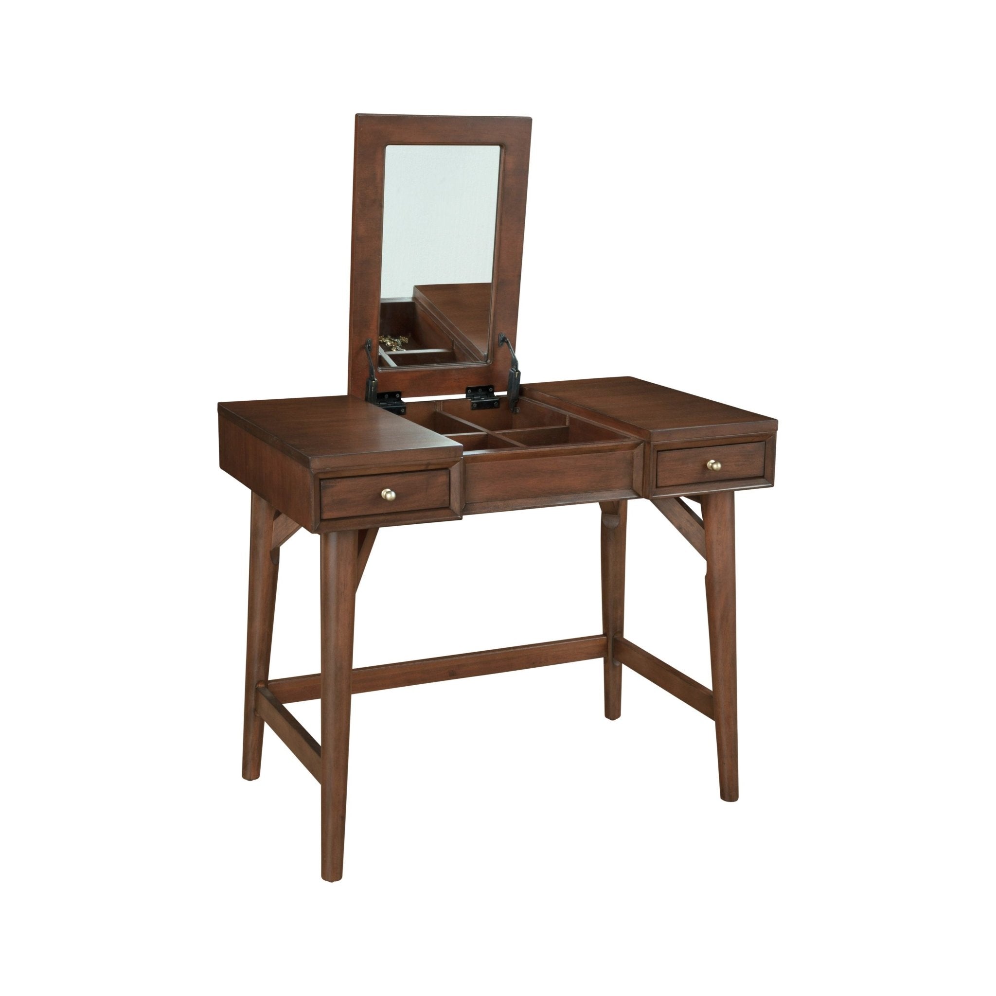Tocador de dormitorio Flynn, nogal