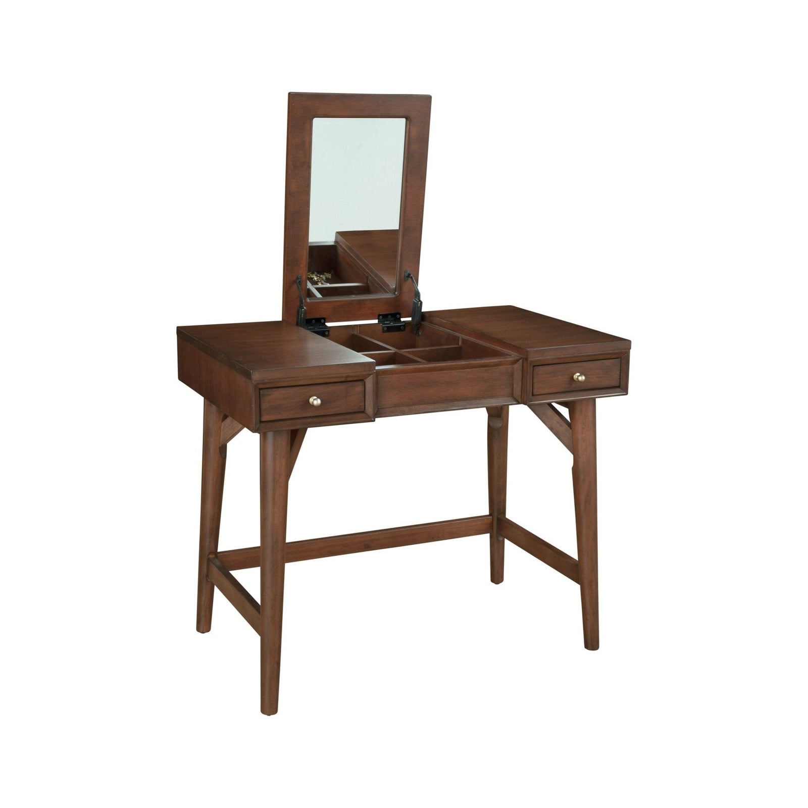 Tocador de dormitorio Flynn, nogal
