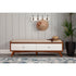 Flynn Bench, Acorn/White