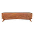 Flynn Bench, Acorn/White