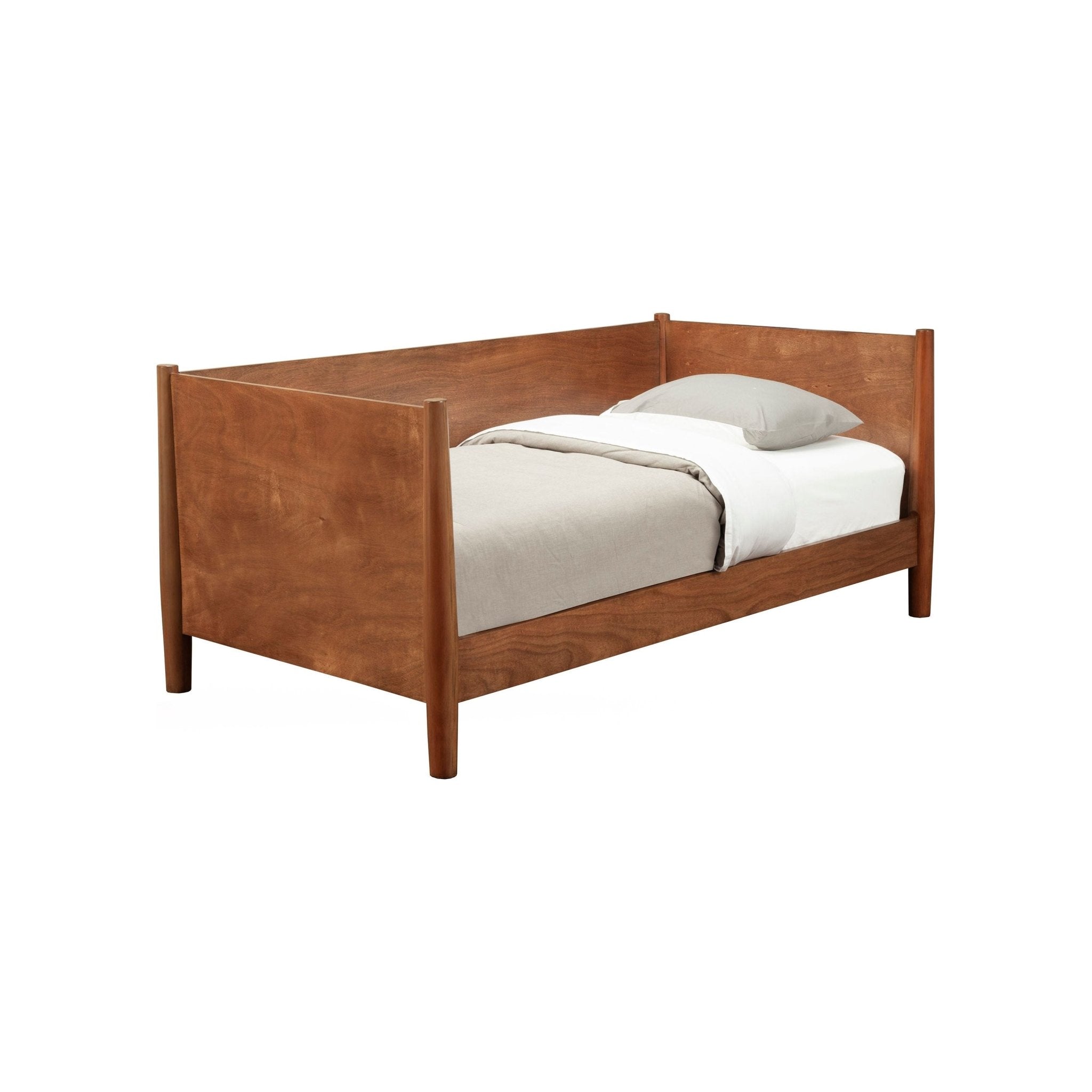 Cama de día Flynn, color castaño
