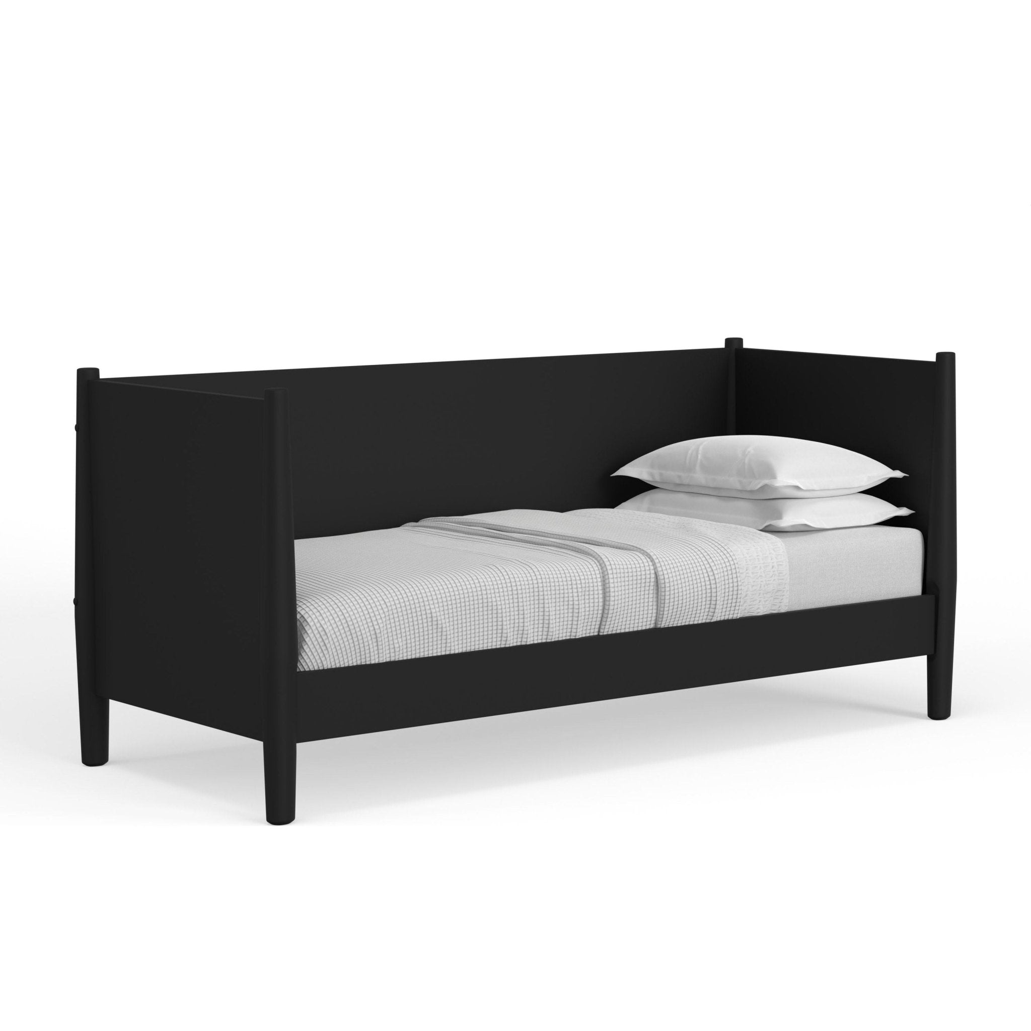 Cama de día Flynn, color negro
