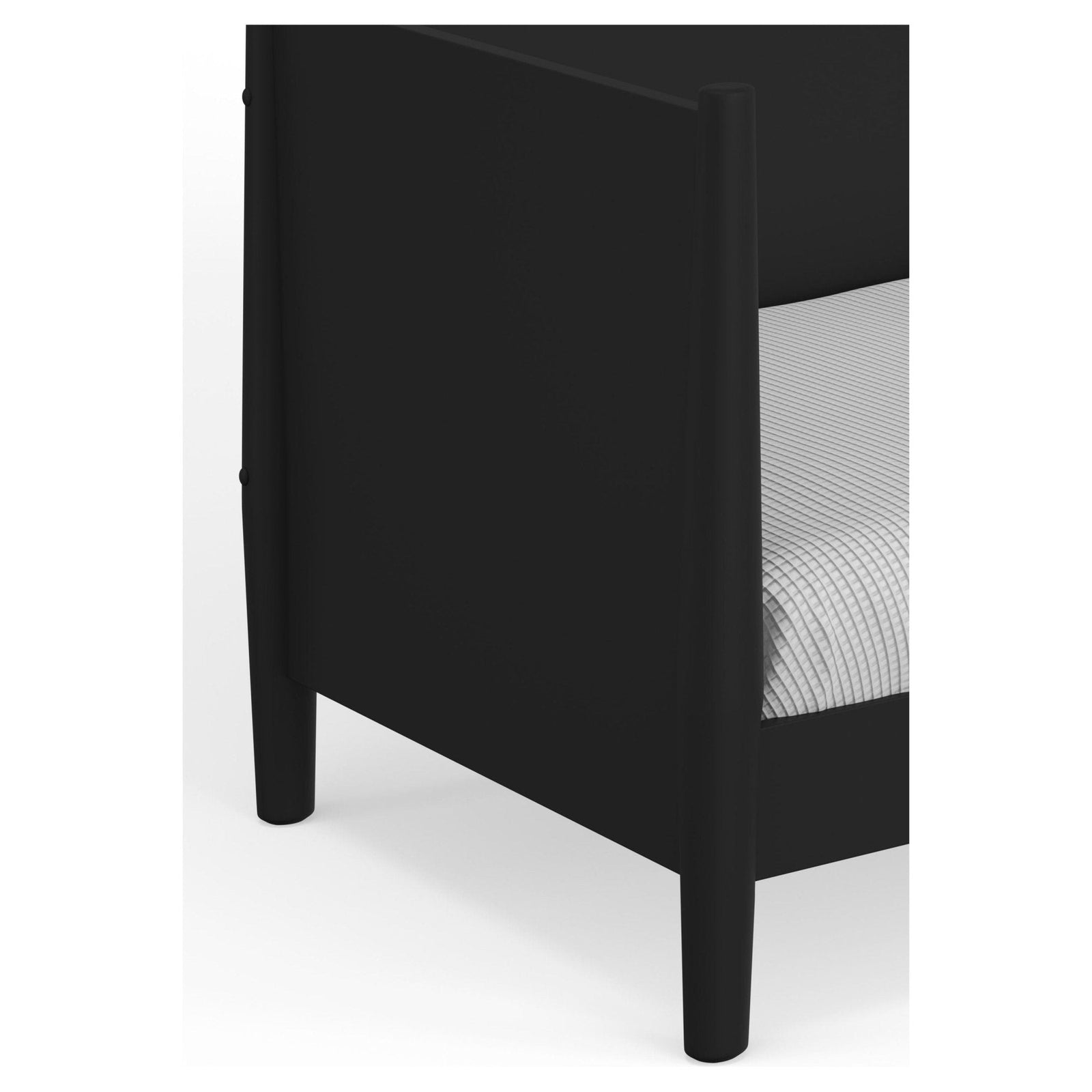 Cama de día Flynn, color negro