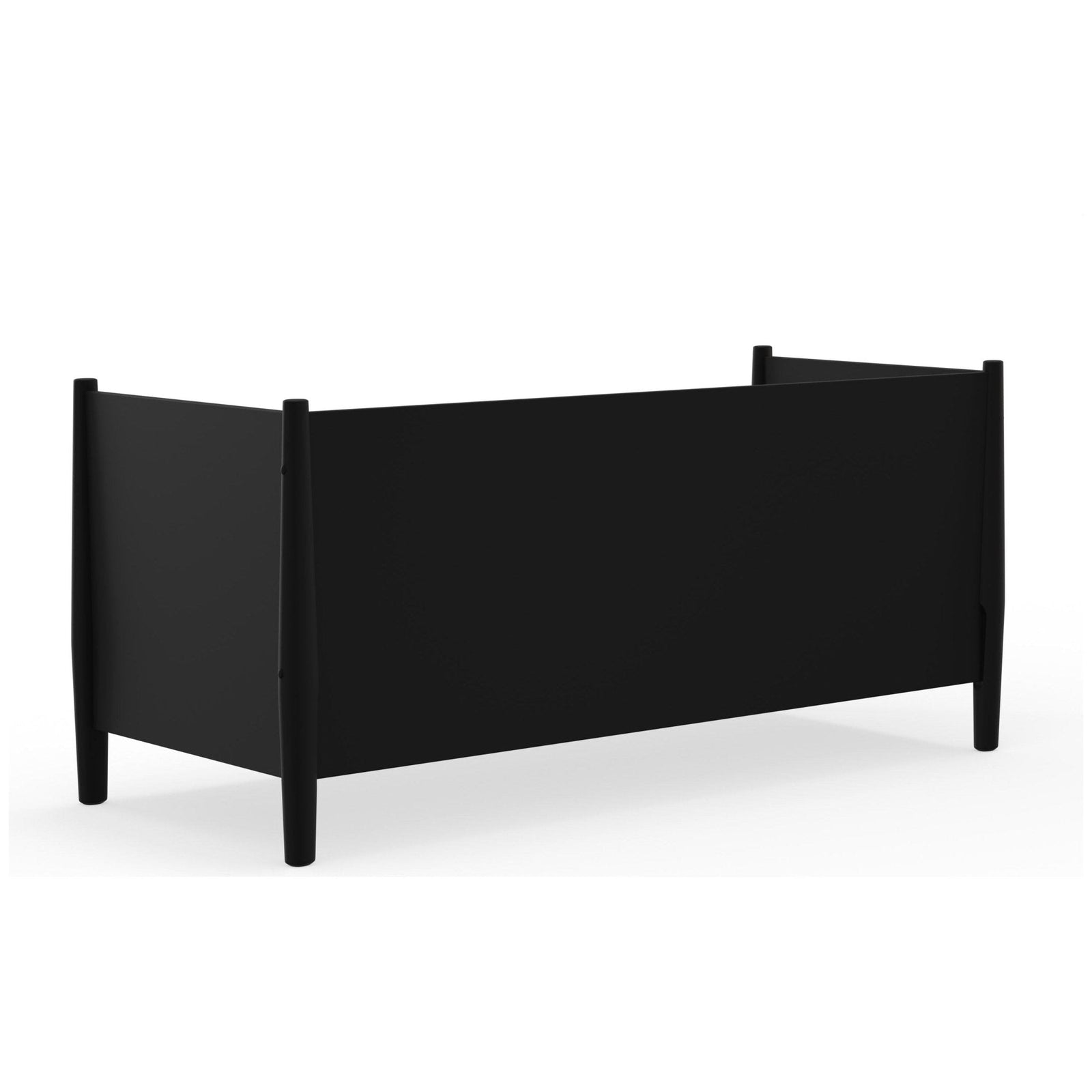 Cama de día Flynn, color negro