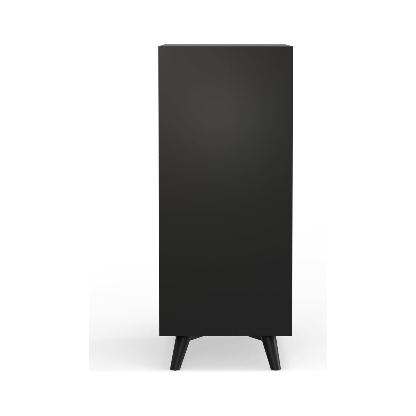 Mueble bar grande Flynn, color negro
