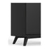 Mueble bar grande Flynn, color negro