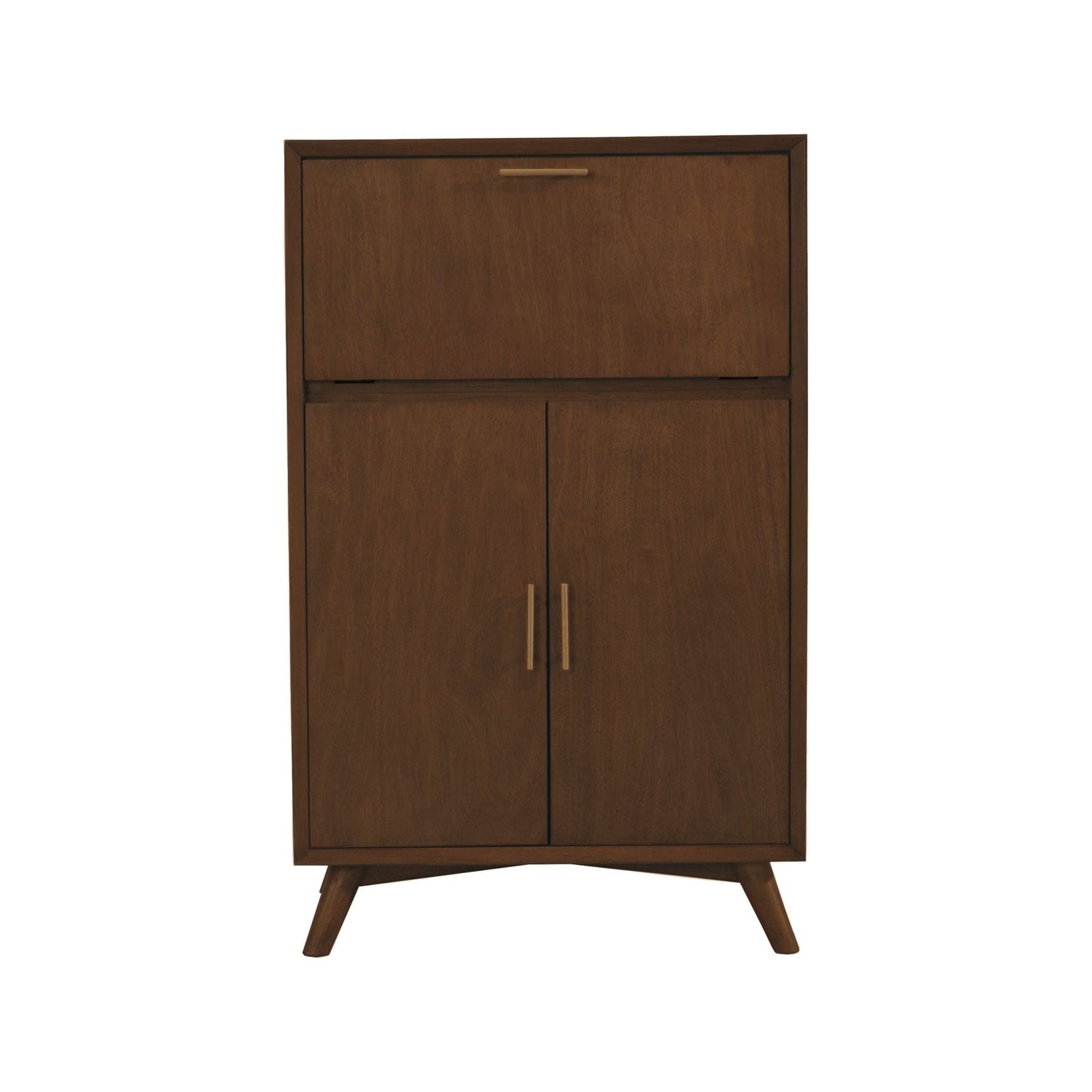 Mueble bar grande Flynn, nogal