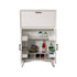 Mueble bar grande Flynn, color blanco