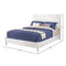 Cama con paneles Flynn, color blanco
