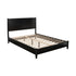Cama con plataforma Flynn, color negro