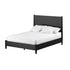 Cama con plataforma Flynn, color negro
