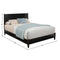 Cama con plataforma Flynn, color negro