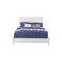 Cama con plataforma Flynn, color blanco