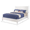 Cama con plataforma Flynn, color blanco